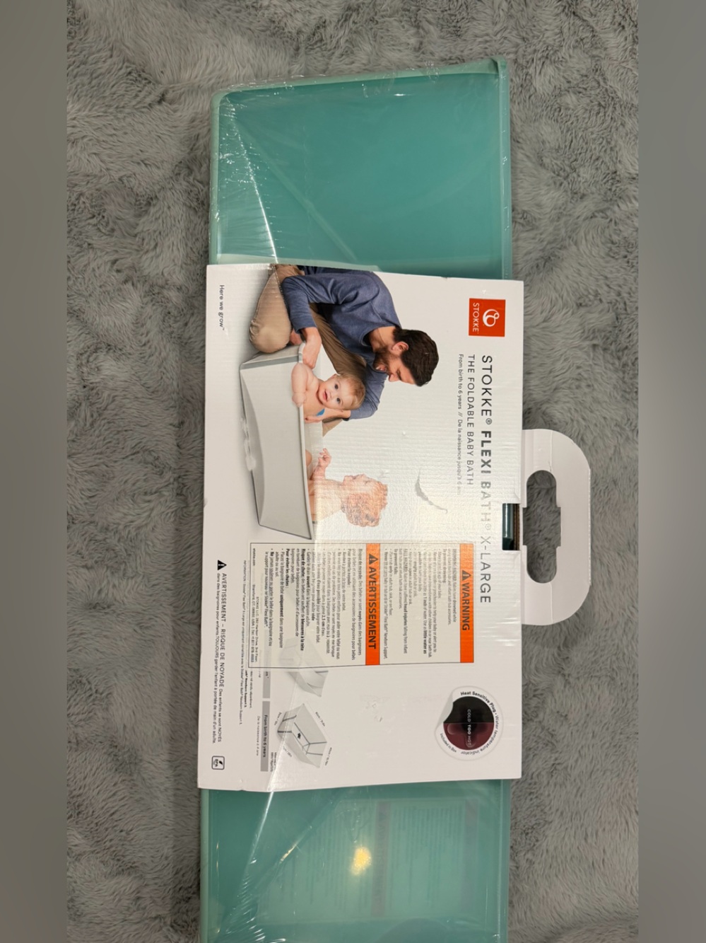 Flexi Bath X-Large Foldable Baby Bath - White